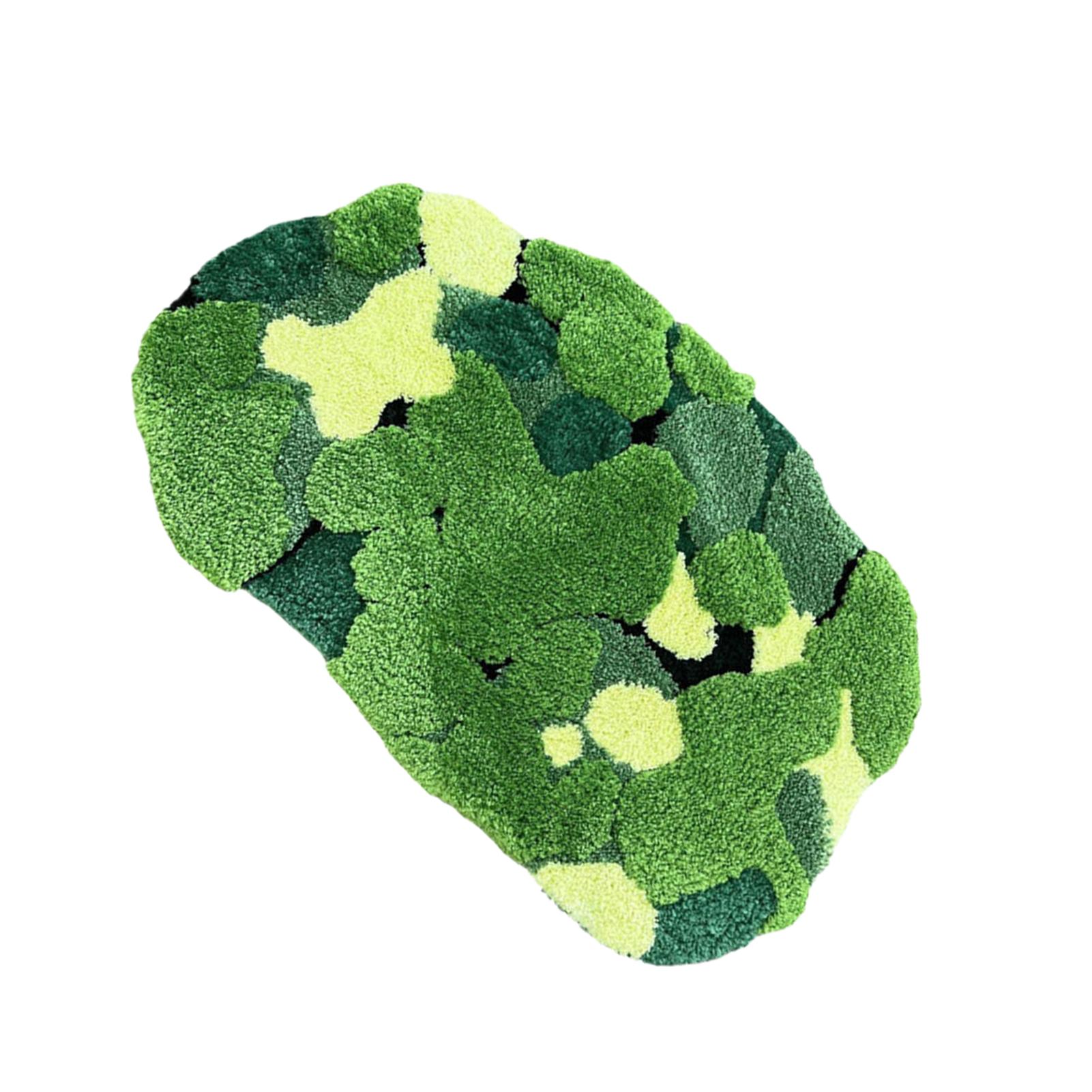 AcrylicFibers Triple Layer Acrylic Moss Carpet For Comfortable Thickness Soft And Skin Friendly