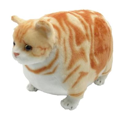 Lead Futocchi Zoo Cat Plush Toy American Shorthair/Red Tabby Brown Tabby American Shorthair