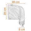 Set of 2 Bags for Polaris 280 / 480 - Filter Robot Pool Cleaner Replacement Net K13/K16 Silt Bag with Zip Closure