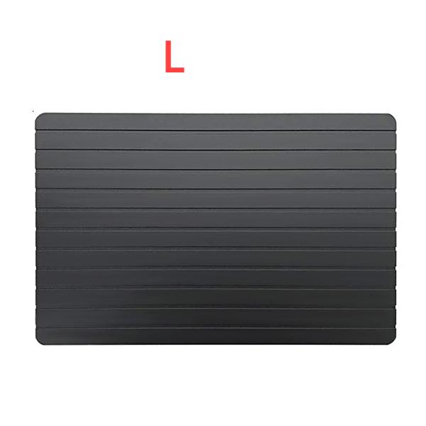 Duży Rozmiar Aluminiowa Taca do Rozmrażania Zamrożonego Mięsa z Super-Szybką Płytą do Rozmrażania Naturalna Szybka i Magiczna Deska do Rozmrażania