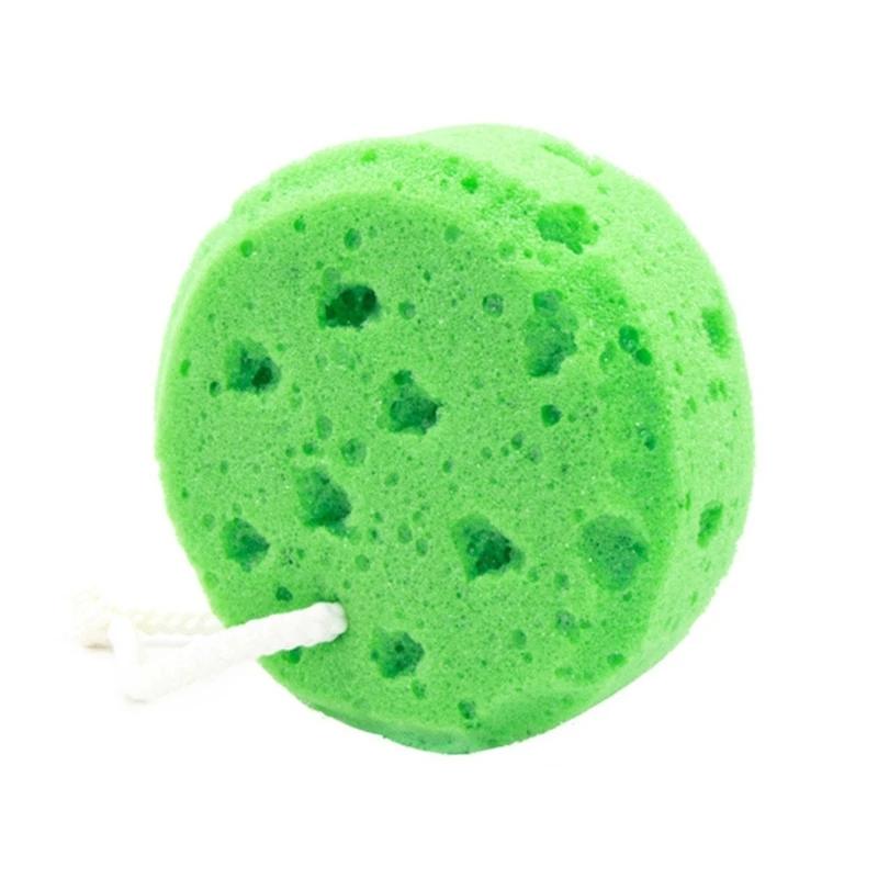 Circular Bath Seaweed Scrub Sponge Improve Skin Texture Children's Bath Sponge Scrub Sponge Honeycomb Foam Bath Products