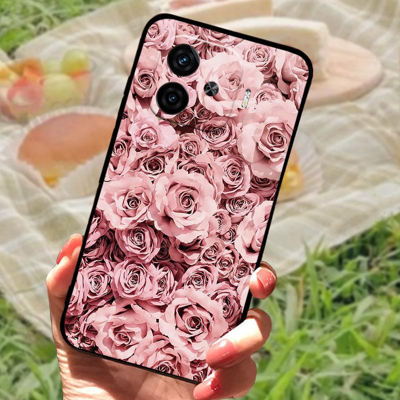For VIVO iQOO Z9 Turbo 5G Case Luxury Fashion Beautiful Silicone Phone Back Cover For IQOO Z9 5G Cases Protective Shell Capas