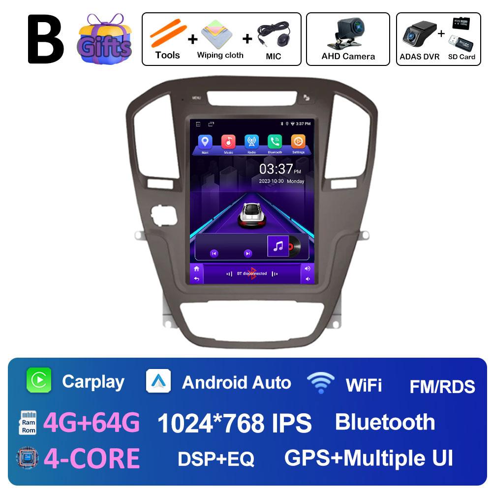 Car Video For Opel Insignia Buick Regal 2009 2010 2011 2012 2013 Radio Player Wireless Carplay DSP Stereo Autoradio Touch Screen