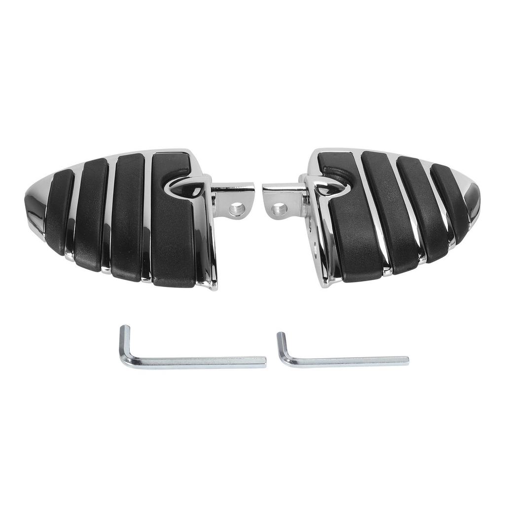 Металеві мотоциклетні підніжки у формі риби для Harley Softail - Передні та задні