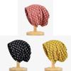 Momoji Mom Hat With Twist Design And Small Polka Dots For Sun Protection And Casual Wear