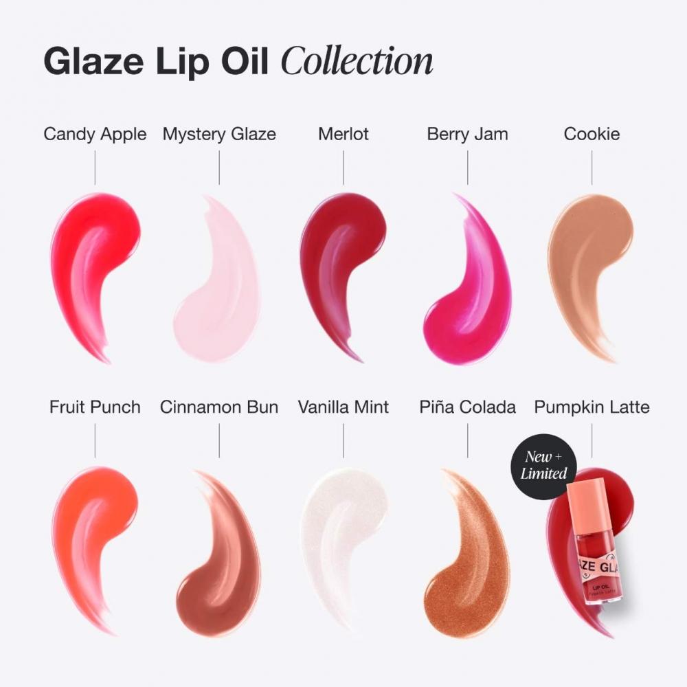 Innbeauty Project Glaze Lip Oil 0.2 Oz   6 Ml Pumpkin Spice Latte