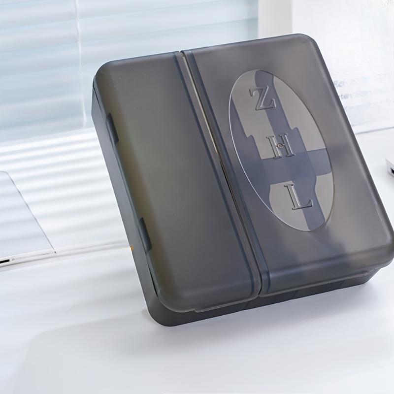 Multi-function Desktop Layer Data Cable Storage Box Phone Charger Charging Cable Finishing Box Wire Cable Organizer