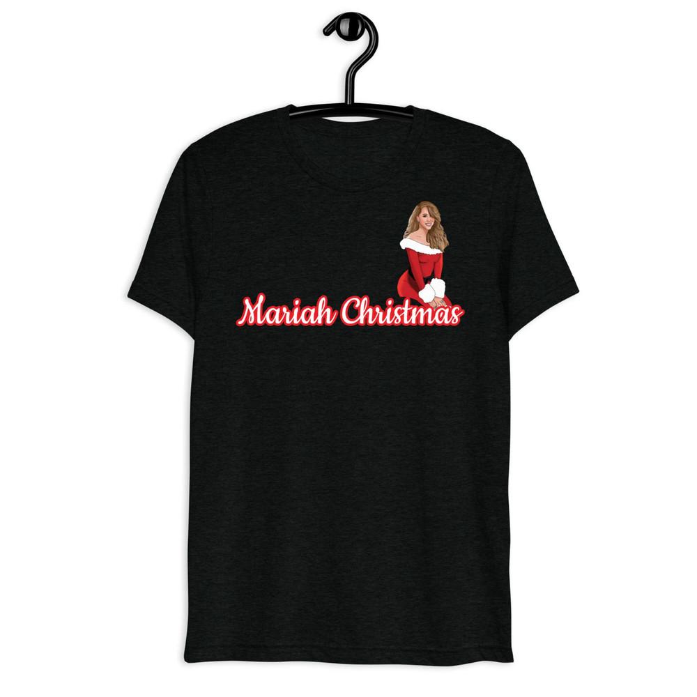 Mariah Carey Christmas For Fans Cotton Black Unisex Shirt Unisex T-Shirt XL