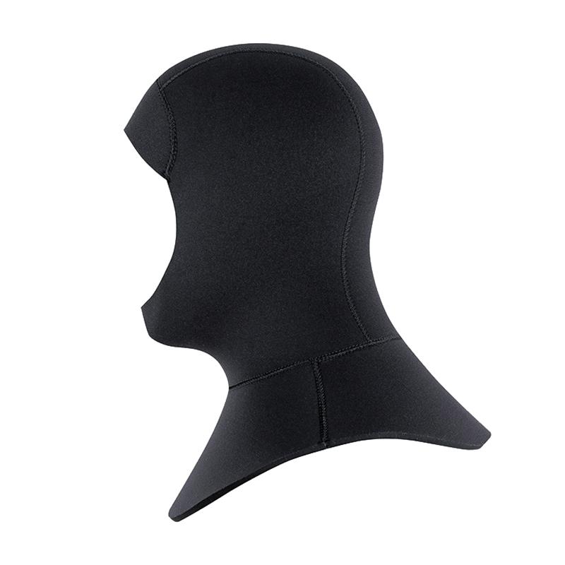 3Mm Neoprene Scuba Diving Hood With Shoulder Snorkeling Equipment Hat Cap Winter