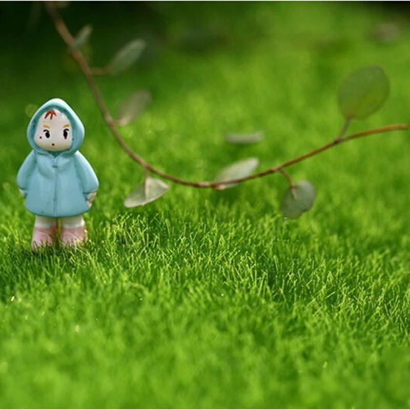 New Micro Landscape Decoration DIY Mini Fairy Garden Simulation Plants Artificial Fake Moss Decorati
