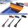 Extendable Car Snow Shovel Ice Scraper Car Windshield Cleaner Brush Winter Snow Shovel Ice Removal Scraper Auto Cleaning Tool