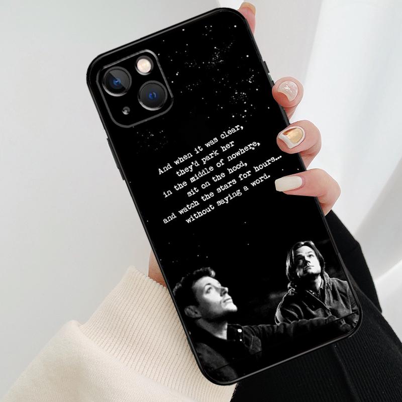 Supernatural TV Phone Case For iPhone 17 Pro Max 14 13 12 11 15 16 Pro Max Mini 15 16 Plus 16e 17 Air Cover