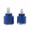 Ceramic Disc Cartridge Mixer Faucet Thermostatic Cartridge Faucet Disc Valve PP Plastic Ceramic Cartridges For Mixer 35/40Mm