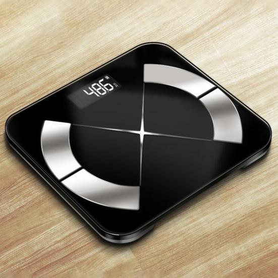 Digitální váha do koupelny s mobilní aplikací Sync Elektronická váha Tělo Vysoce přesná váha tuku s
