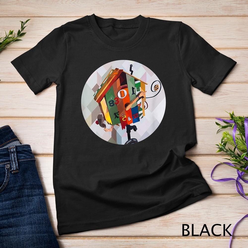 

Clock Augmented Reality Unisex T-shirt 4XL