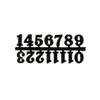 DIY Clock Number Arabic Roman Numerals Digital Clocks Needle Hands Clock Sticker