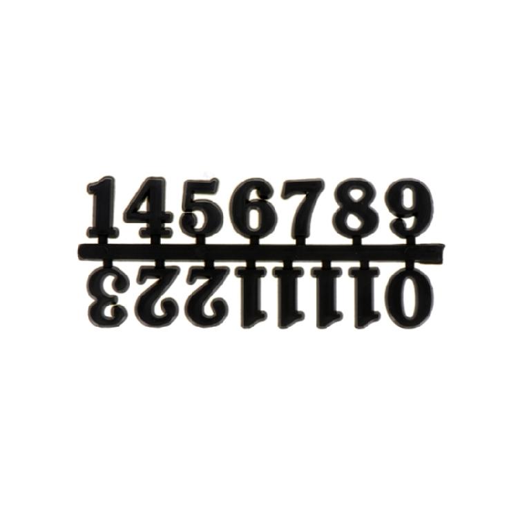 DIY Clock Number Arabic Roman Numerals Digital Clocks Needle Hands Clock Sticker