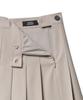 Musinsa Standard Woman Women'S Pleated Mini Skirt [Light Beige]