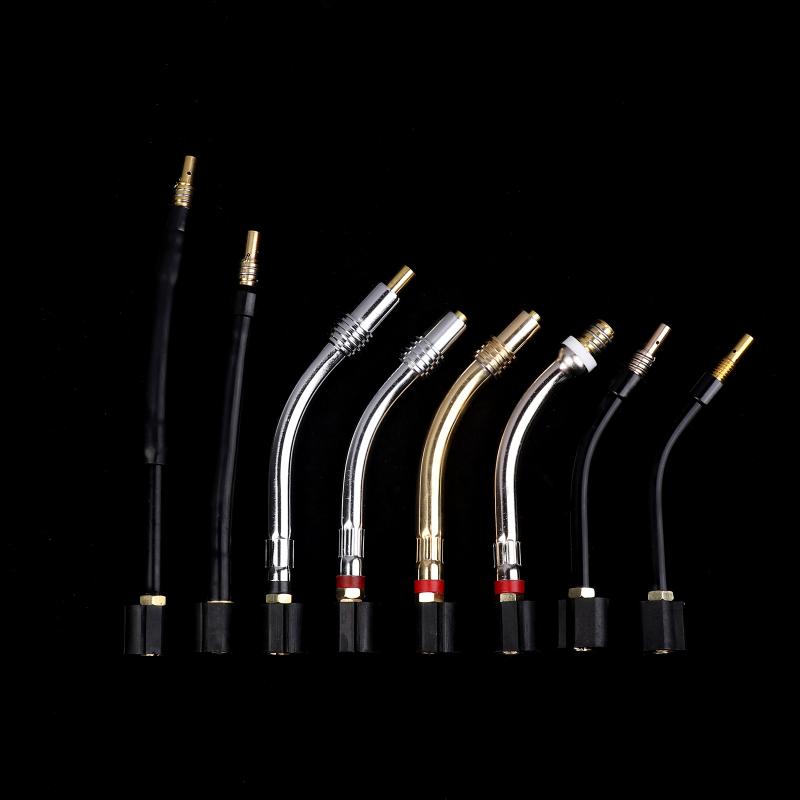 Mb15Ak24Kd36Kd25Kd Welding Gun Bend Gooseneck Tube Universal Gun Barrel European Style Double Protection Welding Machine Parts