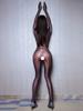 Sexy Women Open Crotch Hollow Out Bodysuit Sheer See Through Shappings Leoatrd Body Stockings Pantyhose Sexy Tight Jumpsuit