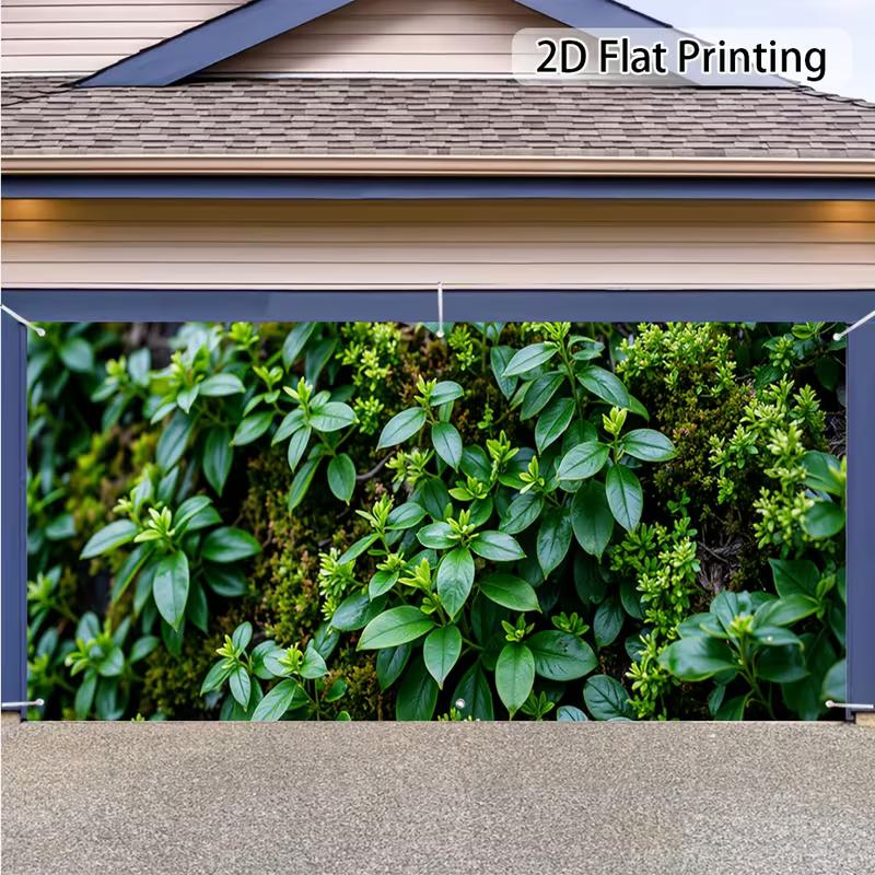 

2D Lush Greenery Nature Tapestry, Tropical Foliage Outdoor Decor 47.2x31.5inch/120*80cm
