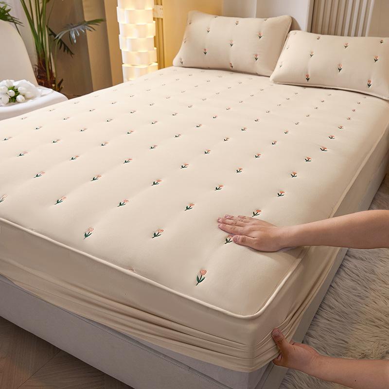 

Матрас класса А для матерей и младенцев, цельный матрас Simmons, защитный чехол, нескользящий, с фиксирующими резинками, покрывало для кровати 1,5 м 90cmx200cm single bed hat