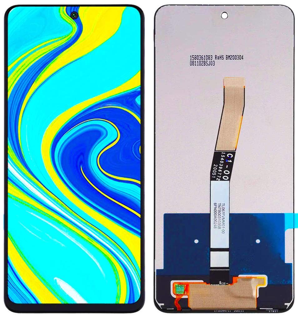 Original Xiaomi Redmi Note 9 Pro LCD Display + Touch Screen (Refurbished) Black