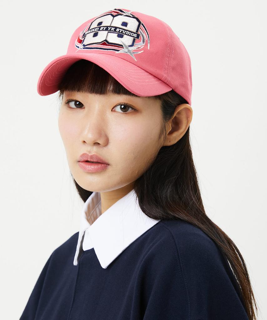 WAIKEI 89 Logo Ball Cap Pink