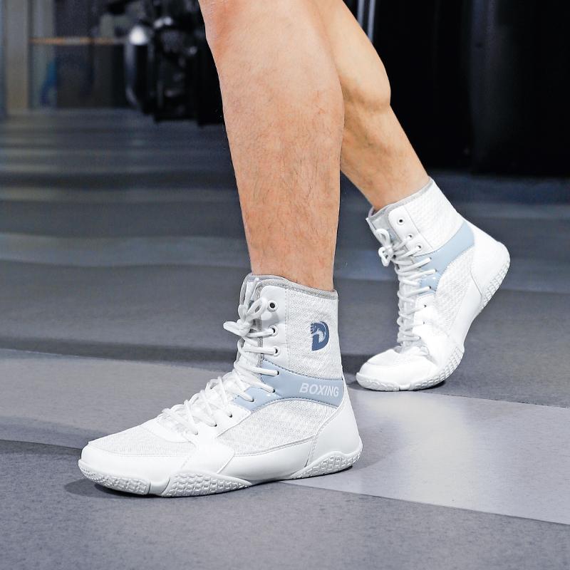 Pantofi de Box Profesionali Bărbați Pantofi de Box pentru Exerciții Fizice Bărbați Respirabilitate Încălțăminte de Lupte