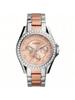 Riley Rose Gold Bezel Women's Multi-Function Watch ES4145