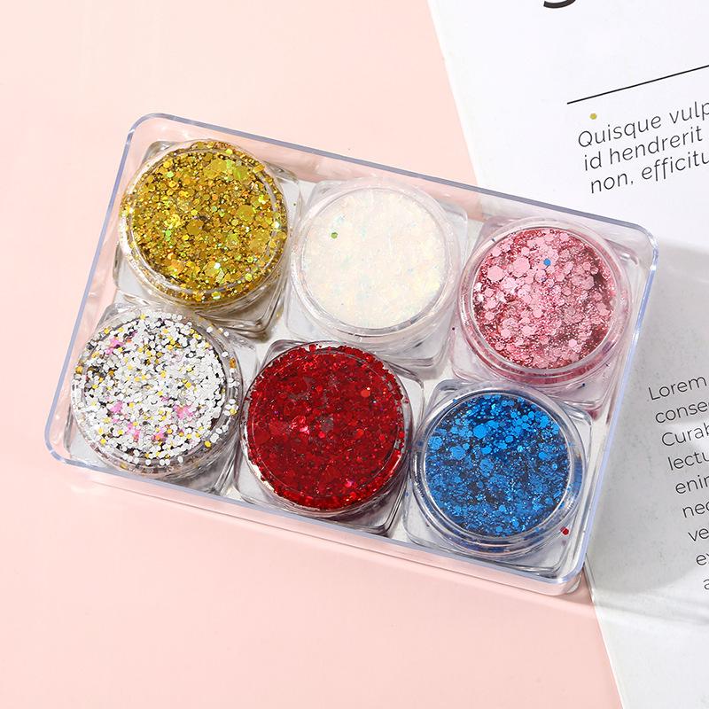 Fire Gel Glitter Eyeshadow Performance Stage Makeup Bungee Di Gel Sweat Free Glue Show Makeup Special