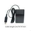 USB Fußpedal Computer AntiSlip Verbesserte Tastatur Aktion Schalter