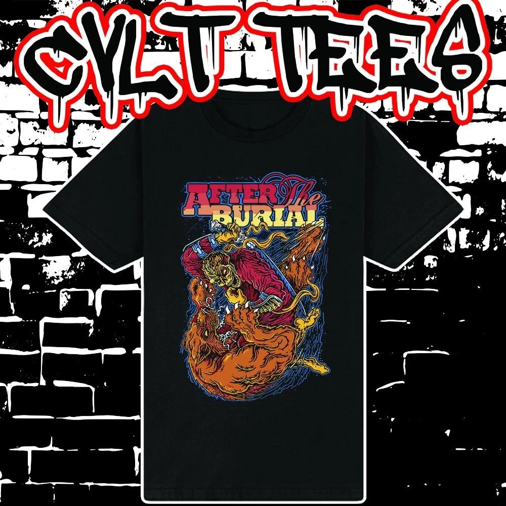 Men s and Women s T-shirts After The Burial Band Tee 100% Cotton XXXL