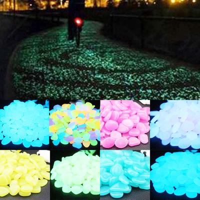 Charm For Walkways Rocks Glow Stones Yard Decor Popular Garden Path Garden Pebbles Luminous Stones Glow In the Dark Lawn Patio