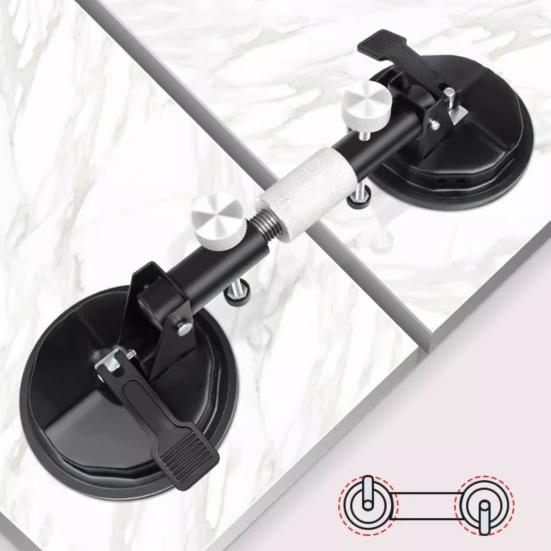 Granite Seam Setter with Vacuum Suction Cup Adjustable Countertop Seam Joining Leveling Installation Tool