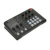 Live Sound Card Noise Reduction Plug and Play Voice Changer Sound Mixer Board for Karaoke Live Recor