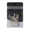New Nail Art Three-dimensional Nail Art Jewelry New Year's Number 2026 Metal Nail Art Jewelry