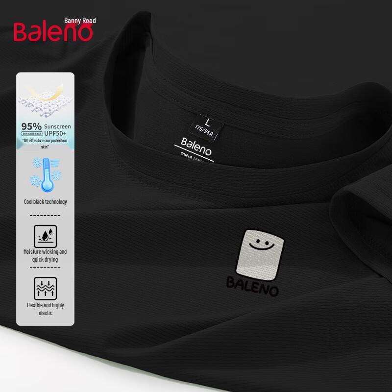 Baleno Men s UPF50+ Cooling Quick-Dry Short Sleeve T-Shirt M