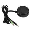 Mini 3.5mm Computer Volume Control Audio Switch with Headset/Speaker Microphone Jack