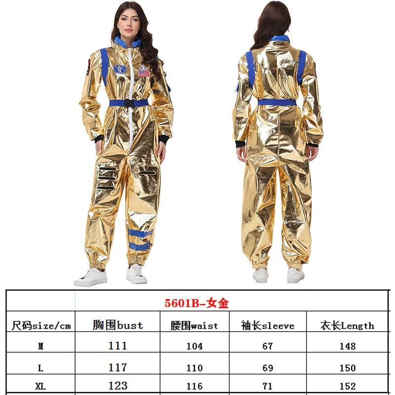 Halloween Astronauten Kostüm Anzug Erwachsene Kinder Bühne Party Rollenspiel Familien Partnerlook Outfit