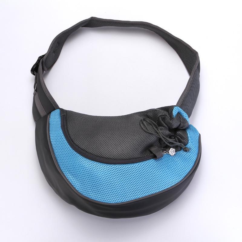 Breathable Crossbody Pet Carrier Bag for Cats and Dogs
