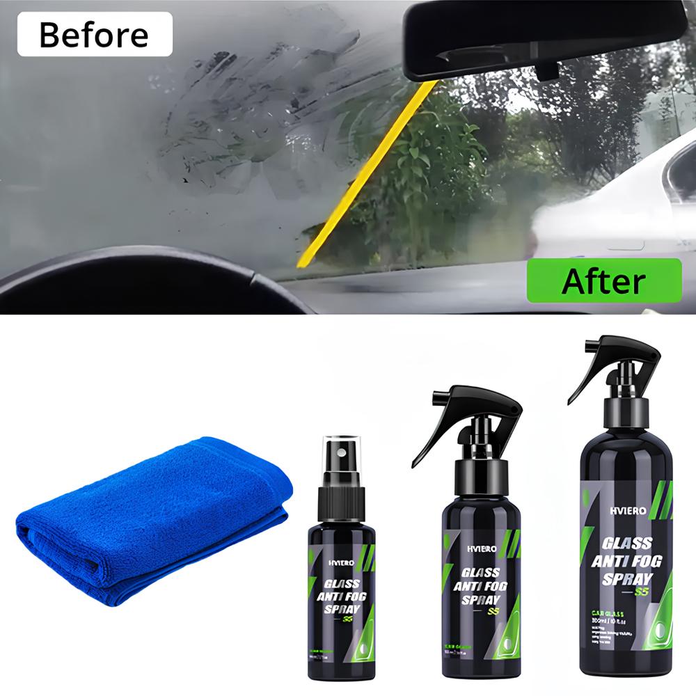 50/100/300ml Durável Duradouro Vidro Interno Do Carro Melhora A Visibilidade Ao Dirigir Spray Antiembaçante Previne A Visão Limpeza Cuidados Com A Pintura Do Carro