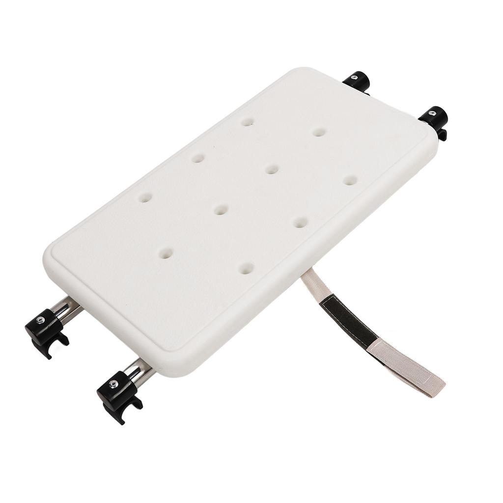 Walker Bath Seat Plate Anti Slip Senior Rest Seat Accessories with Drainage Holes for Disabled