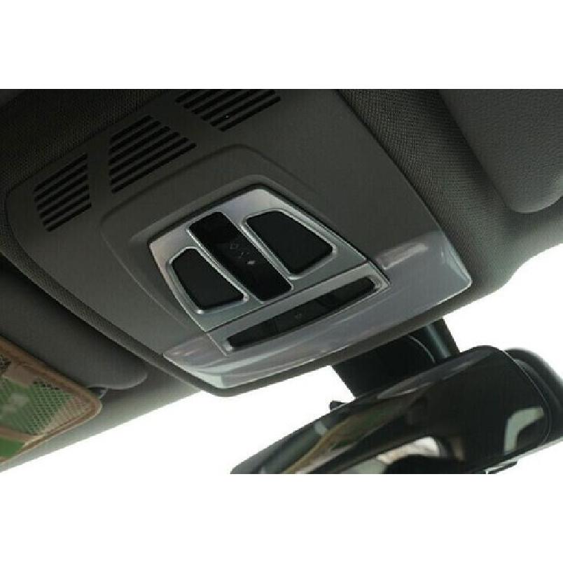 Fit For BMW X2 F39 2018-2021 Matte Silver Inner Front Reading Light Cover Trim