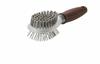 Brosse - HUNTER - Gant de brossage - Poils souples et nickelés - Ergonomique - Antidérapante