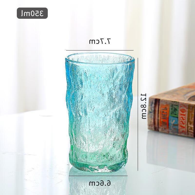

Shangqi Colorful Glacier Glass Cup Set