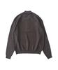ANALOG MOOD Hazzi Button-Up Collar Knit (Charcoal)