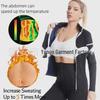 Women's Fitness Corset: European Size Yoga & Running Sweat Suit for Body Shaping and Abdomen Support.