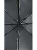 Schwarzer automatischer Sonnen- und Regenschirm mit 32 Knochen – kompakter Sonnenschirm mit doppeltem Verwendungszweck für Damen, ideales Geschäftsgeschenk