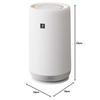 Sharp Plasmacluster 7000 Equipped Small Air Purifier 6 Tatami Personal Type FU-PC01-W White